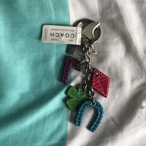 Coach Keychain NEW